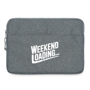 Chargement du week-end - Sacoche pour ordinateur portable 15 pouces - gris chiné - Devant