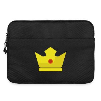 Crown - Laptop bag 15" - black - Front