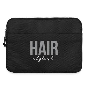 Wedding Hair Stylist – Bridal Hairdresser Beauty - Laptop bag 15" - black - Front