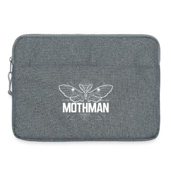 Mothman Cryptid Moth Légende urbaine Paranormal - Sacoche pour ordinateur portable 15 pouces - gris chiné - Devant