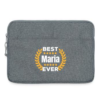 Best Mary Ever Legend Name Gift - Laptop bag 15" - heather grey - Front