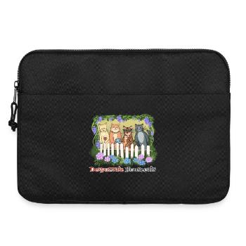 despurrate housecats - Laptop bag 15" - black - Front