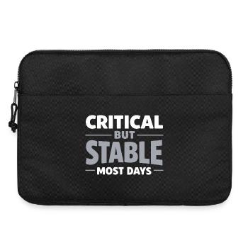 Intensive Care Paramedic Advanced EMT as Identity - Laptop bag 15" - black - Front