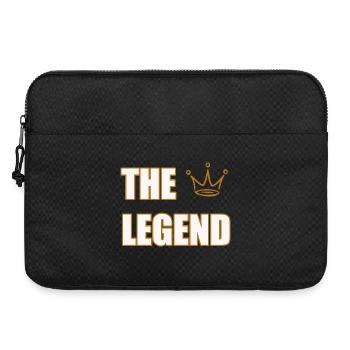 THE LEGEND – Bold Iconic Statement Design - Laptop bag 15" - black - Front