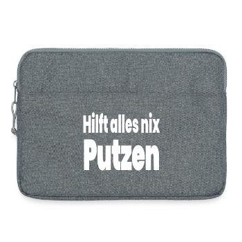 Clean - Laptop bag 15" - heather grey - Front