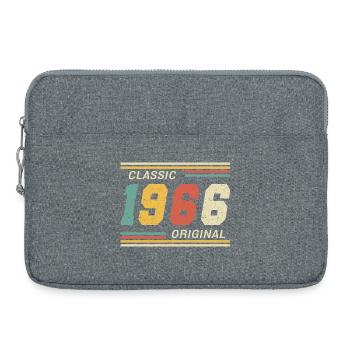 1966 - Classic original - Laptop bag 15" - heather grey - Front