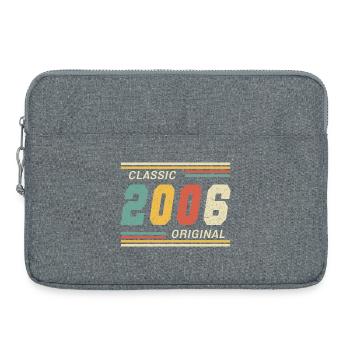 2006 - Classic original - Laptoptasche 15" - Grau meliert - Vorne