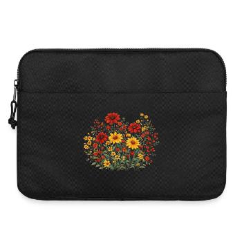 Jardin de fleurs sauvages vintage Flower Women - Sacoche pour ordinateur portable 15 pouces - noir - Devant