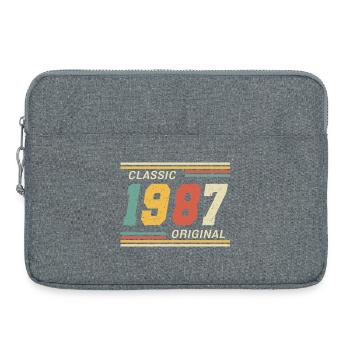 Classique 1987 original 1987 - Sacoche pour ordinateur portable 15 pouces - gris chiné - Devant