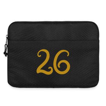 26 - Laptop bag 15" - black - Front