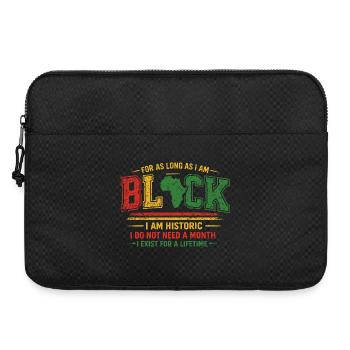 Pride Afro Black History Month Vintage - Laptoptasche 15" - Schwarz - Vorne