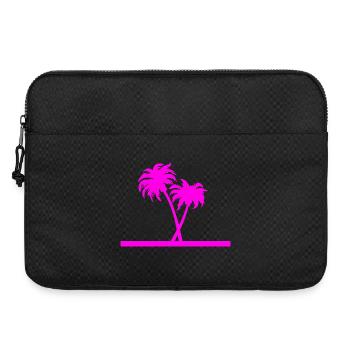 Palmen - Laptoptasche 15" - Schwarz - Vorne