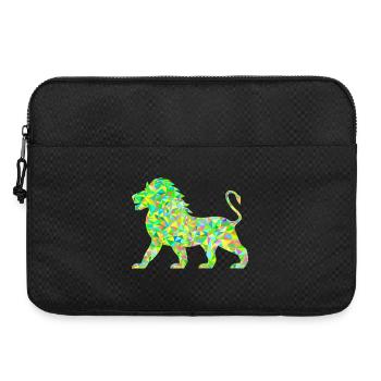Polygone du Lion - Sacoche pour ordinateur portable 15 pouces - noir - Devant