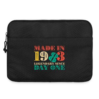 Made in 1993 : Légendaire depuis le premier jour - Sacoche pour ordinateur portable 15 pouces - noir - Devant