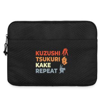 Judo Techniken - Laptoptasche 15" - Schwarz - Vorne