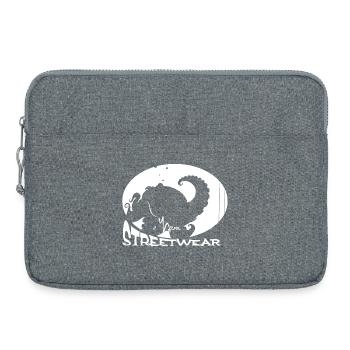 Yasno Streetwear-High-Five-Octopus - Laptoptasche 15" - Grau meliert - Vorne