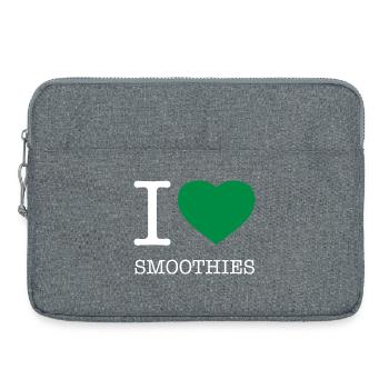 I LOVE SMOOTHIES - Laptoptasche 15" - Grau meliert - Vorne