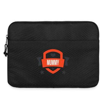 Maman d'Amour - Mother's Day - Laptop bag 15" - black - Front