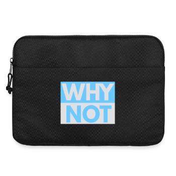 Why Not imprint - Laptop bag 15" - black - Front