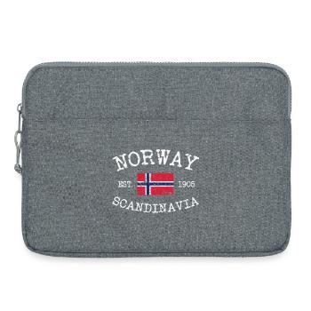 Norway - Norge - Norwegen - Scandinavia - 1905 - Laptoptasche 15" - Grau meliert - Vorne