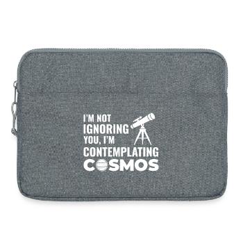 Design des Sonnensystems in der Astronomie - Laptoptasche 15" - Grau meliert - Vorne