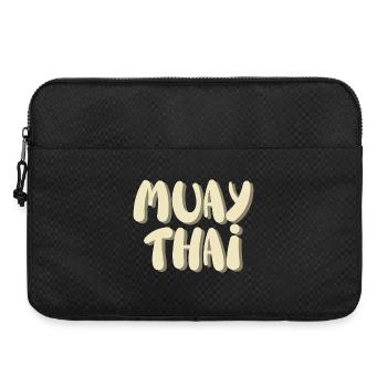 Muay thaï - Sacoche pour ordinateur portable 15 pouces - noir - Devant