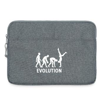 Calisthenics Evolution Fitness-Studio-Training - Laptoptasche 15" - Grau meliert - Vorne