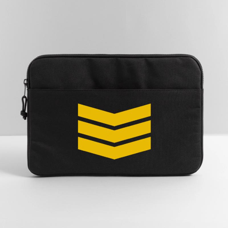 Chevron Stack Bold Pattern Laptop bag 15"