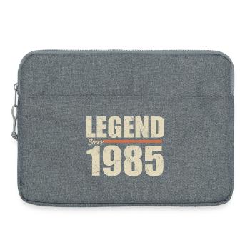 Birthday 1985 | Legend since 1985 - Laptop bag 15" - heather grey - Front