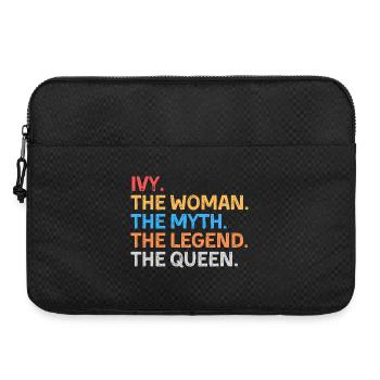 Ivy, die Frau, der Mythos, die Legende, die Königin, - Laptoptasche 15" - Schwarz - Vorne