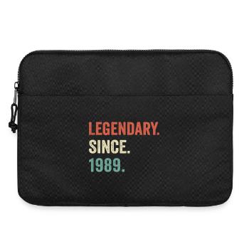 legendär seit 1989 - Laptoptasche 15" - Schwarz - Vorne