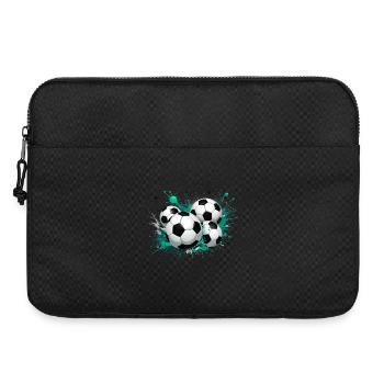 Football design for a major event - Laptop bag 15" - black - Front