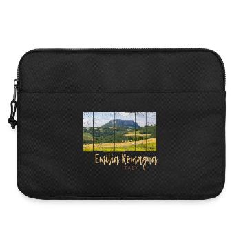 Emilia-Romagna in Italien Panorama Souvenir - Laptoptasche 15" - Schwarz - Vorne