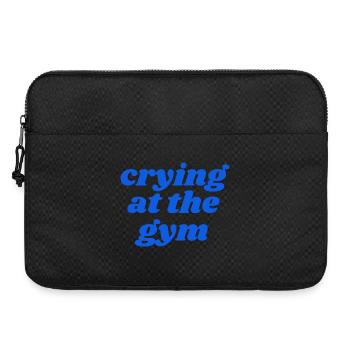 crying at the gym - Laptoptasche 15" - Schwarz - Vorne