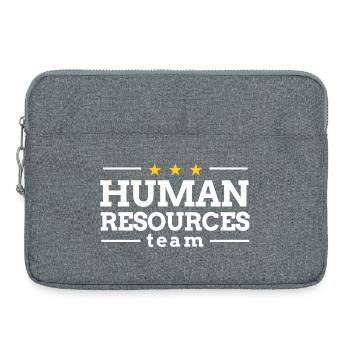 Human Resources Team - Laptop bag 15" - heather grey - Front