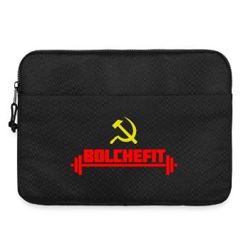 Bolshefit: Red Hammer Gym Tee - Laptoptasche 15" - Schwarz - Vorne