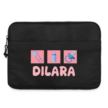 Sucette Dilara - Sacoche pour ordinateur portable 15 pouces - noir - Devant