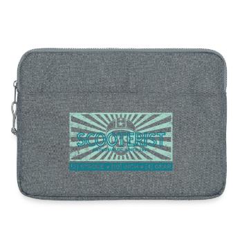 Scooterist Enthusiast Vintage Rays - Laptoptasche 15" - Grau meliert - Vorne