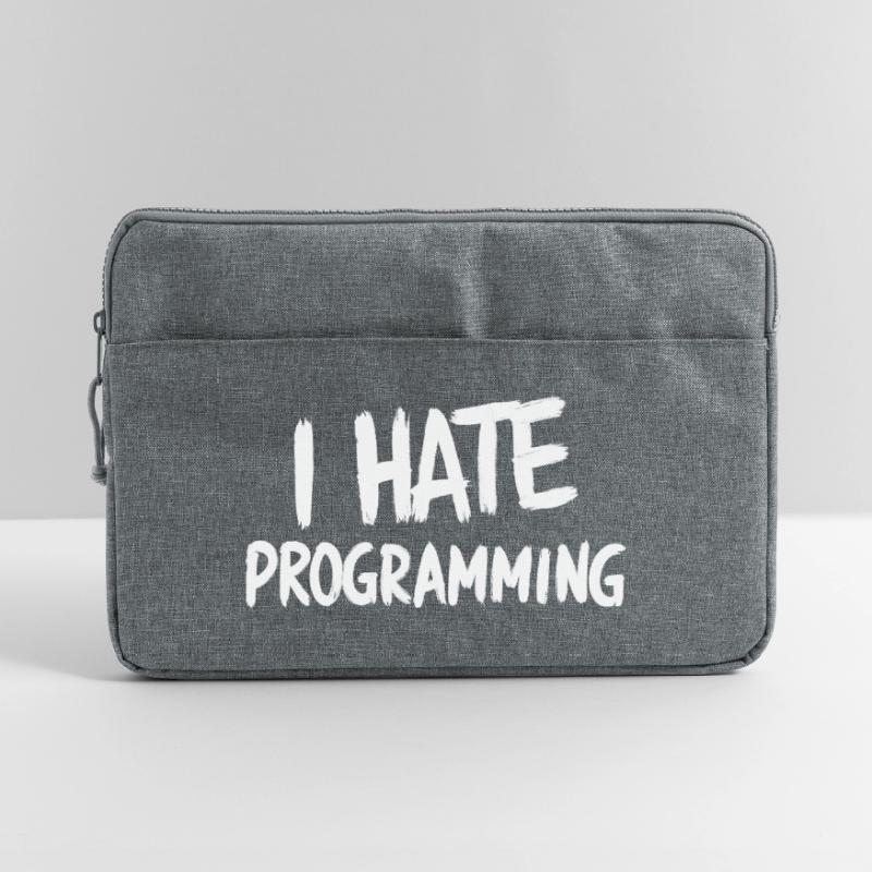 Ich hasse Programmieren, spaßiger PC-CPU-Programmierer Laptoptasche 15"