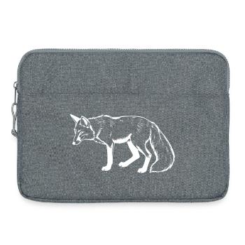 Fuchs - Laptoptasche 15" - Grau meliert - Vorne