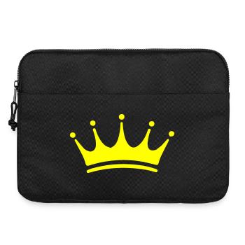 Krone Symbol - Laptoptasche 15" - Schwarz - Vorne
