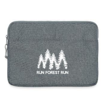 Run Forest Run - Laptoptasche 15" - Grau meliert - Vorne