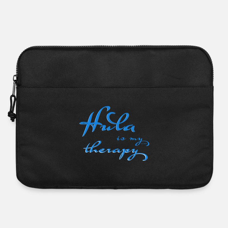 Hula is my therapy - Laptoptasche 15" - Schwarz