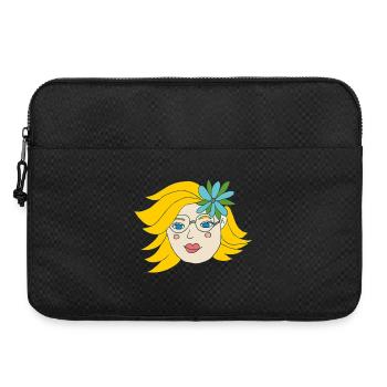 Fille d’été - Sacoche pour ordinateur portable 15 pouces - noir - Devant