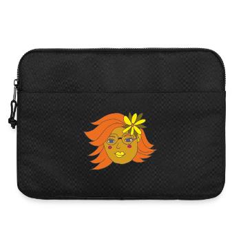 girl in summer - Laptoptasche 15" - Schwarz - Vorne