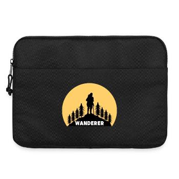 Hikers Mountain Peaks Mountain Hiking Hiking Saying - Laptop bag 15" - black - Front