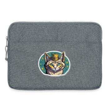 Princess - Laptop bag 15" - heather grey - Front