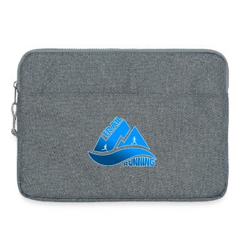 Trail Running Berge Mann Frau - Laptoptasche 15" - Grau meliert - Vorne