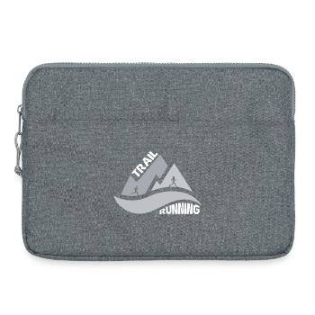 Trail Running Berge Mann Frau - Laptoptasche 15" - Grau meliert - Vorne