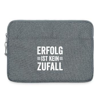 Erfolg Spruch für Gründer Unternehmer Startup - Laptoptasche 15" - Grau meliert - Vorne